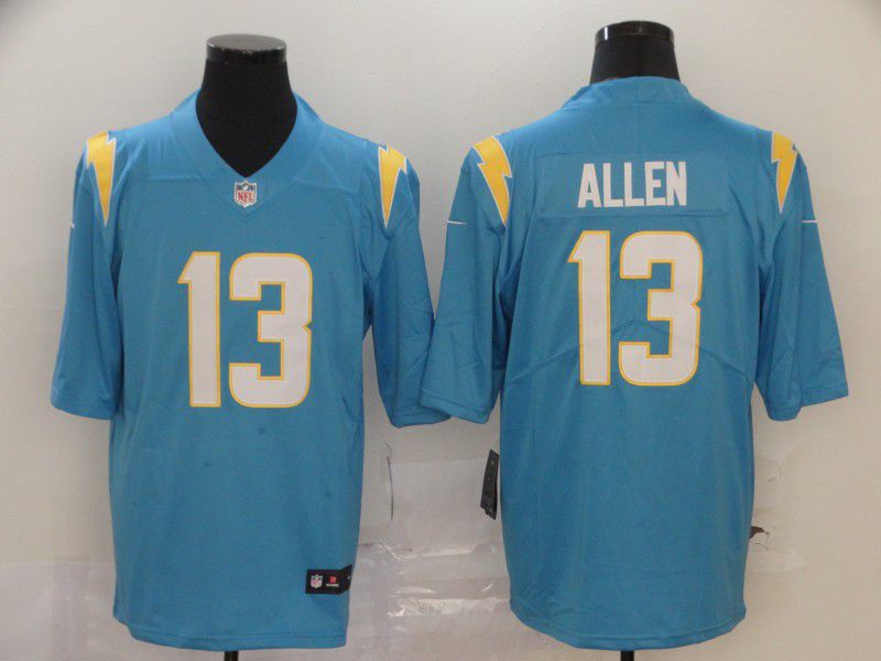 Men Los Angeles Chargers #13 Allen Light Blue Nike Vapor Untouchable Stitched Limited NFL Jerseys->los angeles chargers->NFL Jersey
